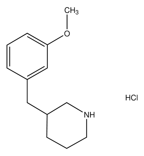 3-(3-methoxy-benzyl)-piperidine hydrochloride
