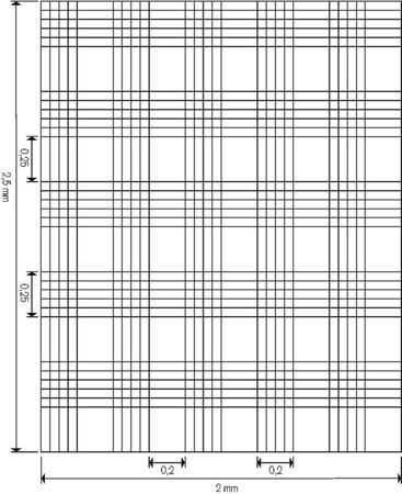 brand(r) counting chamber blaubrand(r) malassez pattern