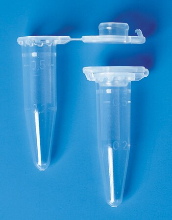 brand(r) microcentrifuge tube, 0.5 ml with lid