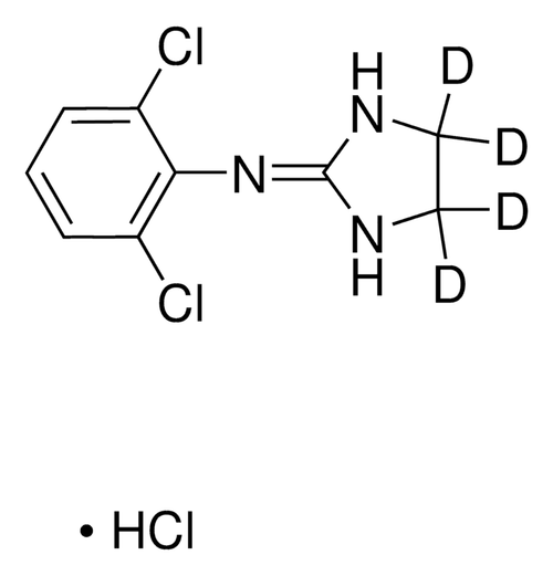 clonidine-d4 hydrochloride solution