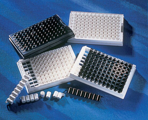 corning(r) 1 x 8 stripwell(tm) 96 well plates (c15-1351-375)