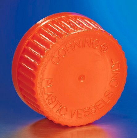 corning(r) disposable gl45 solid cap for plastic spinner flasks