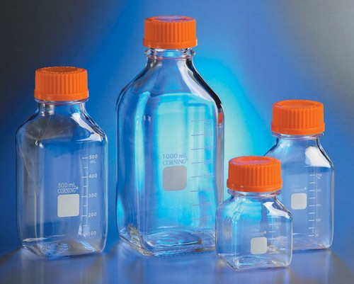 corning(r) square polycarbonate storage bottle (c15-1352-778)