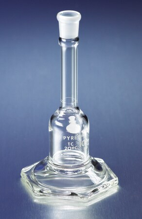 pyrex(r) volumetric micro flask, pyrex(r) st stopper (c15-1353-518)