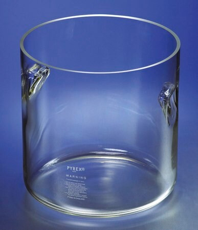 pyrex(r) cylindrical jar with recessed handles (c15-1353-898)
