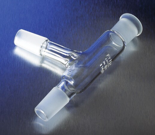 pyrex(r) connecting three-way adapter, 75 angle (c15-1354-365)