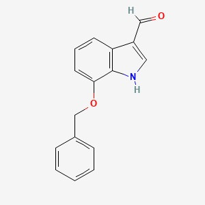 7-benzyloxyindole-3-carboxaldehyde (c007b-611337)
