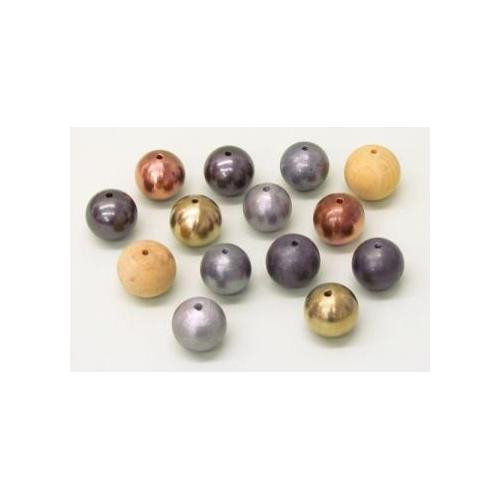 Ball, Brass, 25mm, Drilled (C003B-226427)