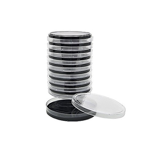 BCYE (Buffered Charcoal Yeast Extract) Selective Agar with GPCV antibiotics, 26ml fill, 15x100mm plate