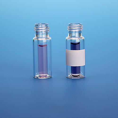 300ul Amber Interlocked R.A.M. Large Opening Vials, 12x32mm, 9mm Neck Finish
