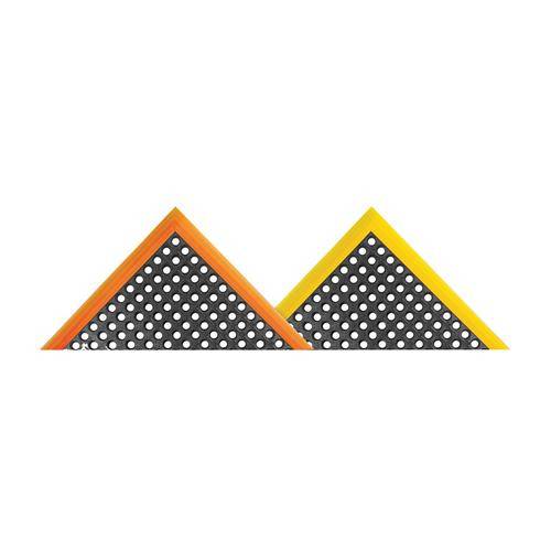Safety Stance 549, Black/Yellow, 4-sided borders, 28" x 40"