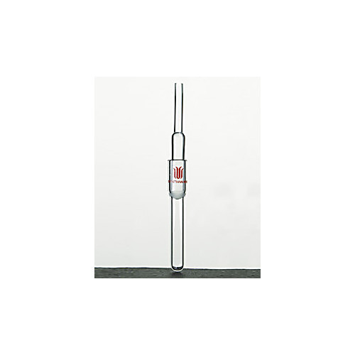 Craig Recrystallization Tube, Synthware, Complete with glass outer tube and inner plug, Capacity Below Grind: 2mL