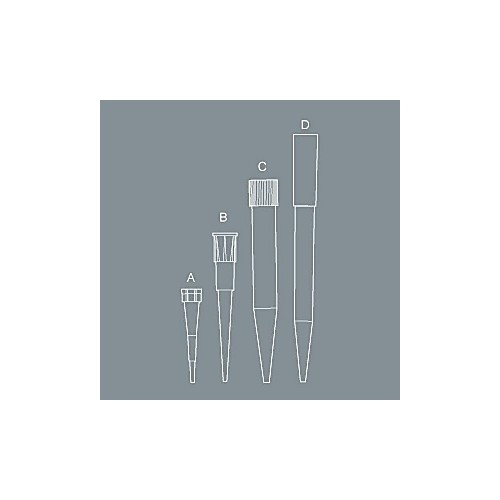 Tips for Eppendorfr Pipettes, 1000l, blue, 10 racks, steril (C003B-258184)