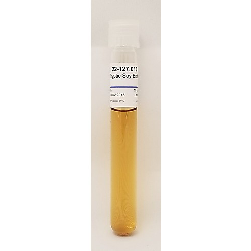 Tryptic Soy Broth with 7% Tween 80 & 0.3% Lecithin, 490mL/bottle