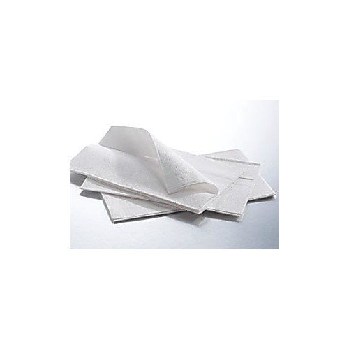 Breast Drape, 24" x 40", White, 2-Ply, 200/cs (60 cs/plt)