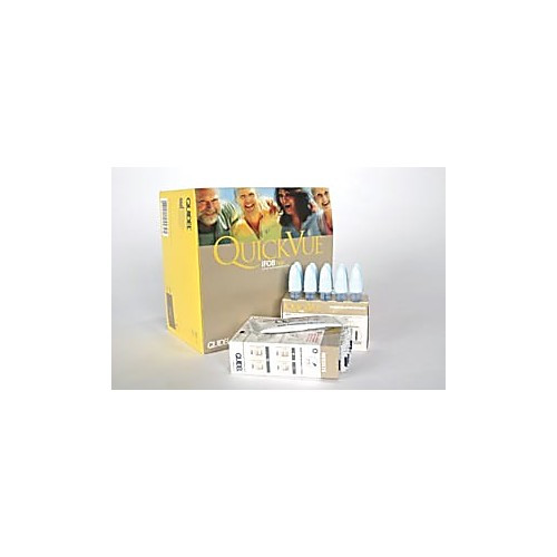 QuickVue iFOB 100 Test Kit, Test Cassettes Only, Includes 1 Package Insert, 6 kt/cs
