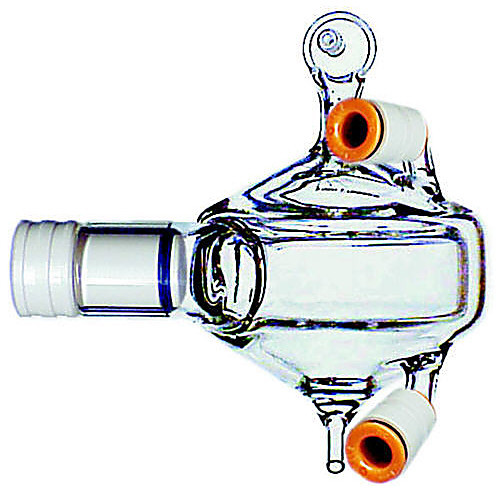 Glass Water-Cooled Baffled Cyclonic Spray Chamber with Gas Port for ELAN DRC/DRCplus/DRC II