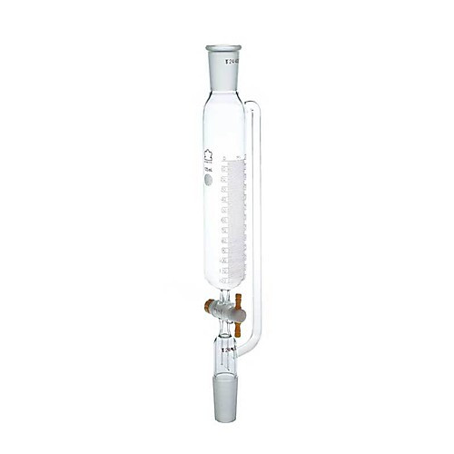 Graduated Addition Funnel with Pressure Equalizing Line, Standard Taper, no Stopper, 1000mL