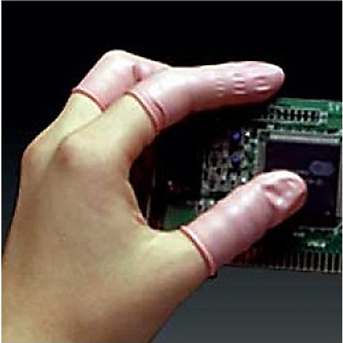 Fingercot, Antistatic, Pink, PF, Size Medium, 10 gross per pack, 20 packs per case, Formerly 101A2-FCPAS2
