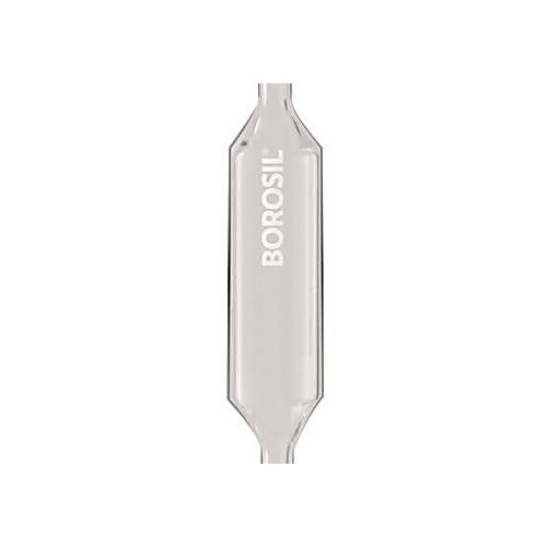 Borosil Reusable Class A Volumetric Transfer Pipettes (Pipets), Individual Certificate, 9mL