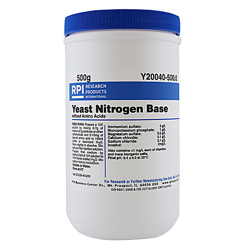 Yeast w/o Amino Acids, 100g