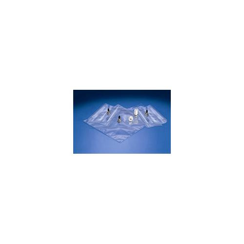 Saint-Gobain Chemware 24 x 24 PVDF Bag for Gas/Liquid Sampling with On/Off Valve - 5 pcs