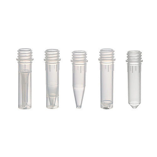 MICREWTUBEr with Molded Rings, Plain, 0.5mL, Self-Standing