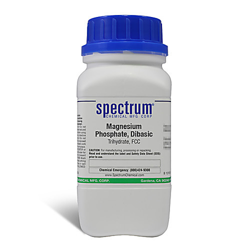 Magnesium Phosphate, Dibasic, Trihydrate, FCC - 500 g