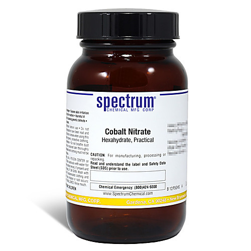 Cobalt Nitrate, Hexahydrate, Practical - 2.5 kg