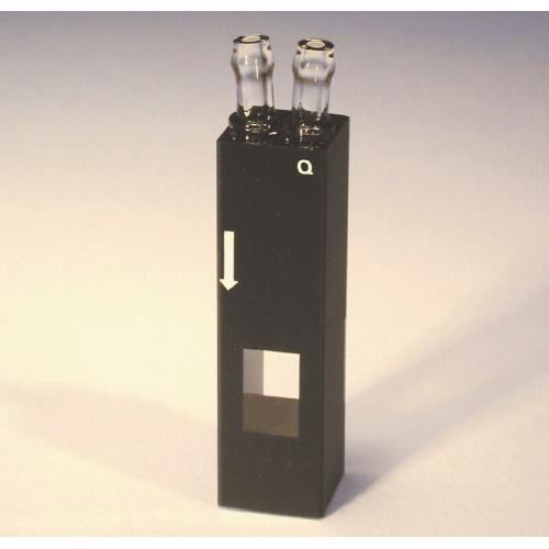 FLOW CELL w / Threaded Jacket, 10 mm, 0.45 mL