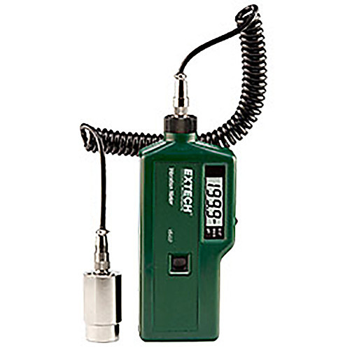 Wide Frequency Vibration Meter with Displacement, Velocity and Acceleration Measurements