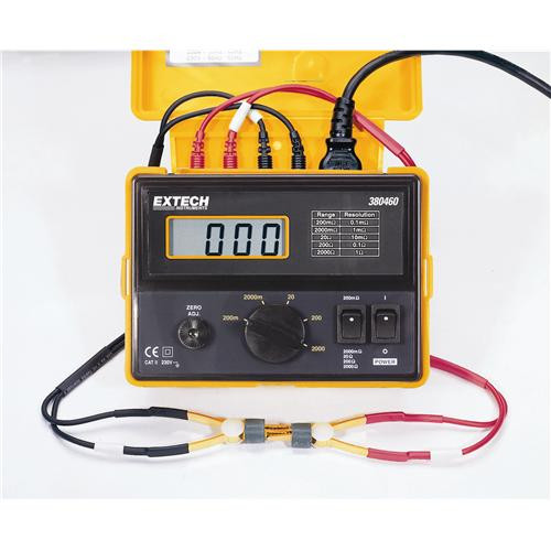 High Resolution Precision Milliohm Meter (220VAC) with NIST