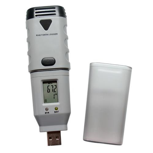 USB Temp/Humidity Data-Logger w/ Display
