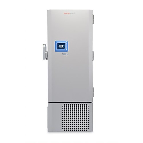 TDE Series -86C, 400 Box Capacity, 208-230V/60Hz, FDA Class II ULT with 2 shelves of sliding drawer racks and 2 inch boxes plus factory installed CO2 backup system