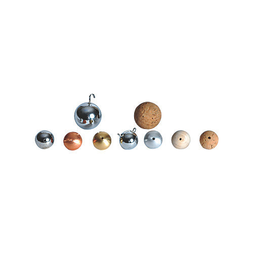 Solid Steel Ball, with Hook, 25mm Diameter