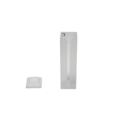 Micro w/lid, Lightpath 5mm, Capacity 0.35ml,IR Quartz, Range 220 to 3800nm