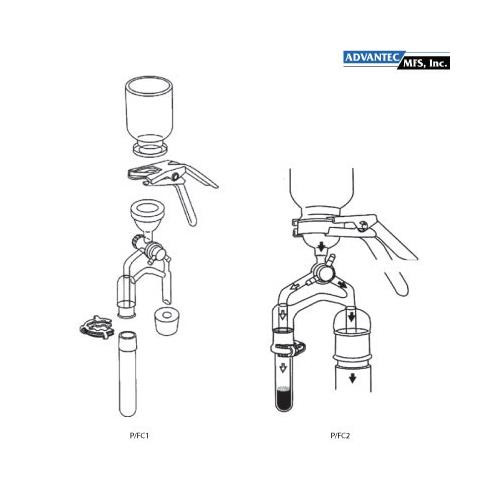 47mm Phase Collector P/FC1, Glass Support