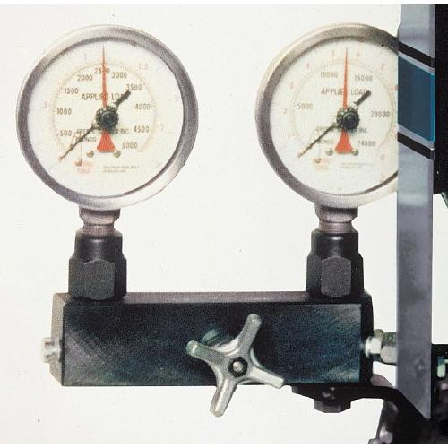 Model B/C Gauge, 0 - 2,000 lb., 900 kg, 20 lb. increments
