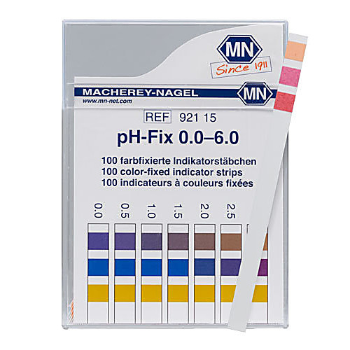 pH-Fix, 0.0 - 6.0 (100 test strips)