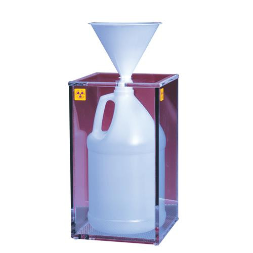 LIQUID WASTE BOX W / COVER, 1 GAL