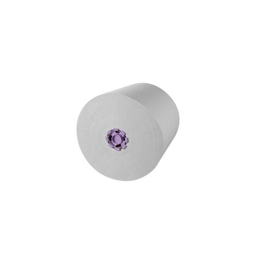 Scott Essential High Capacity Hard Roll Paper Towels (02001), Fast Change with Scott Essential Dispenser, Unperforated, White, 950 / Roll, 6 Rolls / Case, 5,700 / Case