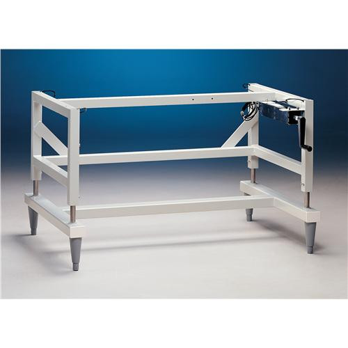 Manual Hydraulic Lift Stand, 4' with fixed feet