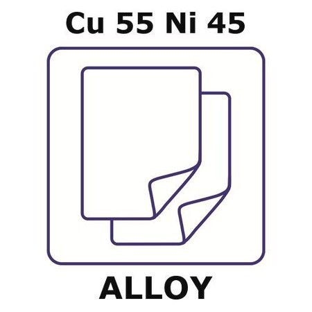constantan - resistance alloy, cu55ni45 (c15-1427-918)