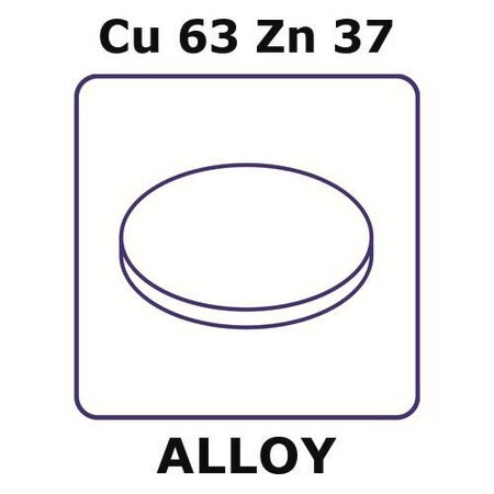 brass alloy, cu63zn37 (c15-1428-441)