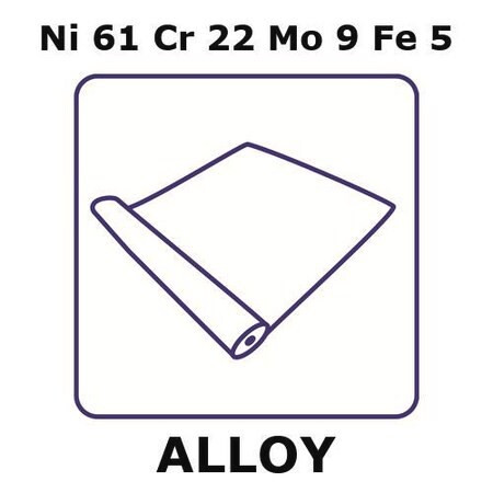 inconel(r) 625 - corrosion resistant alloy, ni61cr22mo9fe5 (c15-1430-691)
