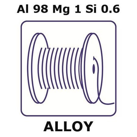 aluminum-magnesium-silicon alloy, al98mg1si0.6 (c15-1431-753)