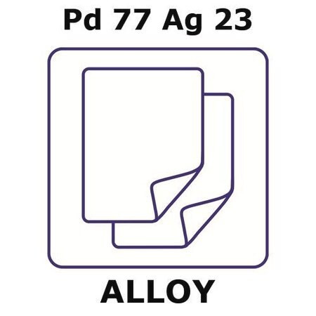 palladium-silver alloy, pd77ag23 (c15-1435-018)