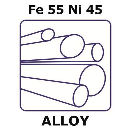 iron-nickel alloy, fe55ni45 (c15-1439-714)