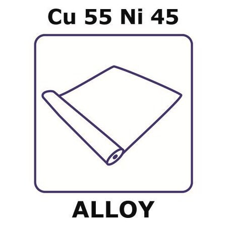 constantan - resistance alloy, cu55ni45 (c15-1441-239)