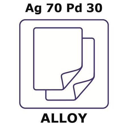 silver-palladium alloy, ag70pd30 (c15-1441-503)